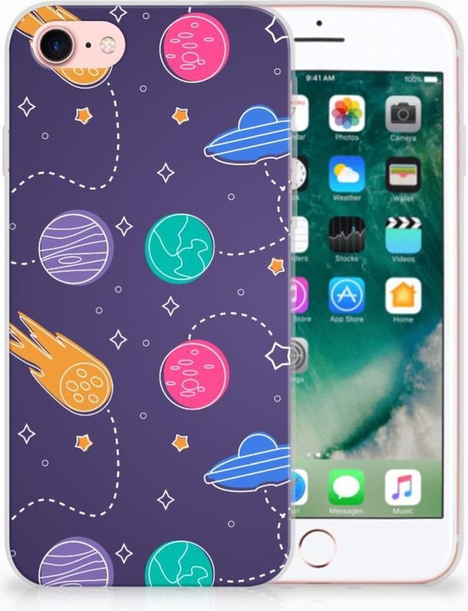 iPhone SE 2022 | SE 2020 | 8 | 7 Silicone Back Cover Space