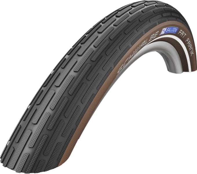 Buitenband Schwalbe Fat Frank K-Guard 28 x 2.00 / 50-622 mm - zwart / coffee