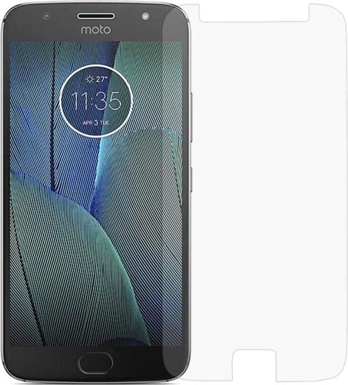 Shop4 - Motorola Moto G5s Glazen Screenprotector -  Gehard Glas Transparant