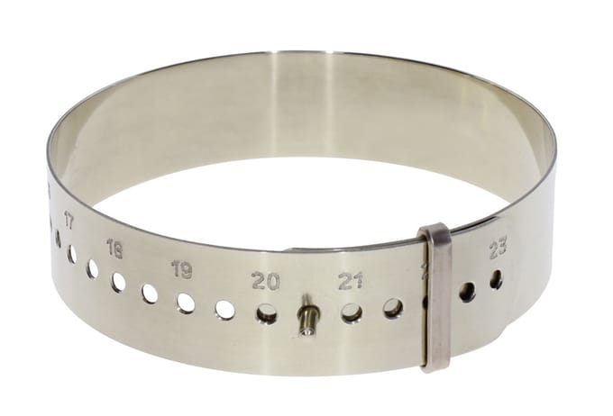 Maat stalen band