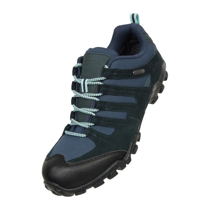 Mountain Warehouse Dames/Dames Belfour Suede Waterdichte Wandelschoenen (Marine)