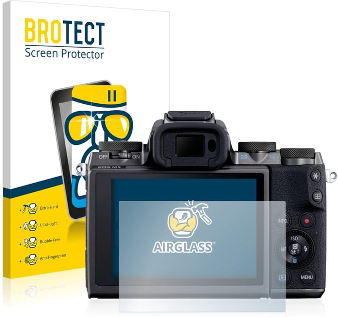Screenprotector voor Canon EOS M5 Beschermglas transparant