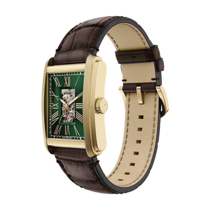 FOSSIL CARRAWAY Heren Horloge 30 mm - Bruin