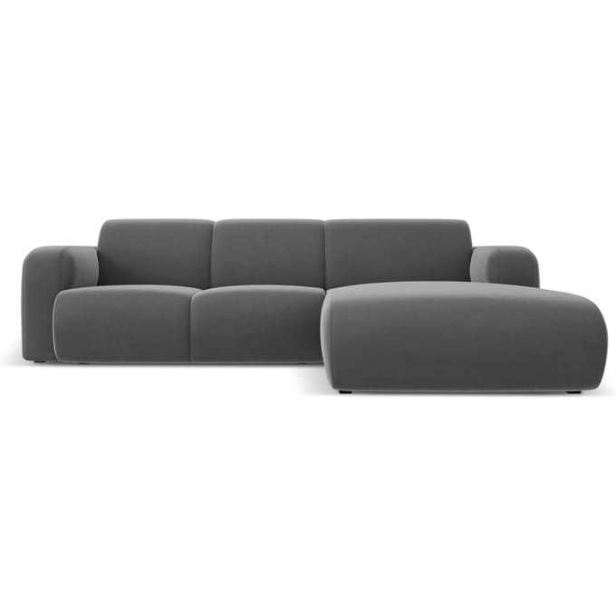 4-zitshoekbank Lola velvet rechts | Windsor & Co