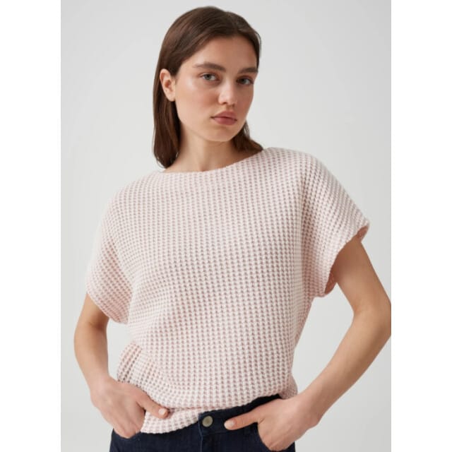 Regular fit t-shirt van katoenmix model 'Gutina'