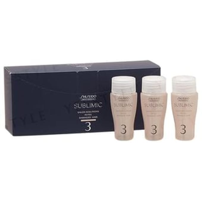 Shiseido Professional - Sublimic Salon Solutions In-Fill Damaged Hair 15ml x 12