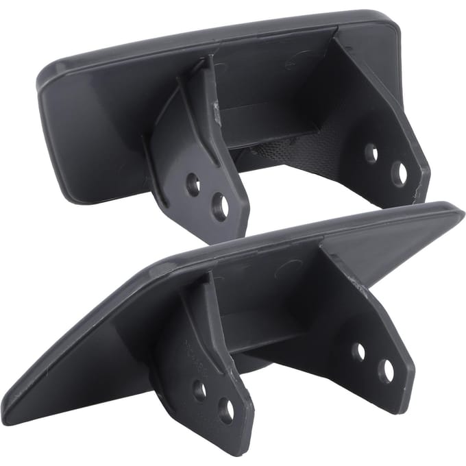 2 stuks Bumper Koplamp Sproeierkap Deksel Links Rechts 51112993585 51112993586 Geschikt voor X1 E84 09-12 black