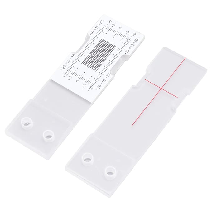 Spleetmeetinstrument Acryl Bouwmuur Standaard Scheurmonitor Hoekscheur Vergelijking white