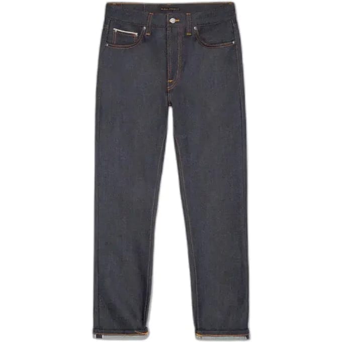 Slim Jeans Nudie Jeans Solid Ollie Dry Japan Selvage