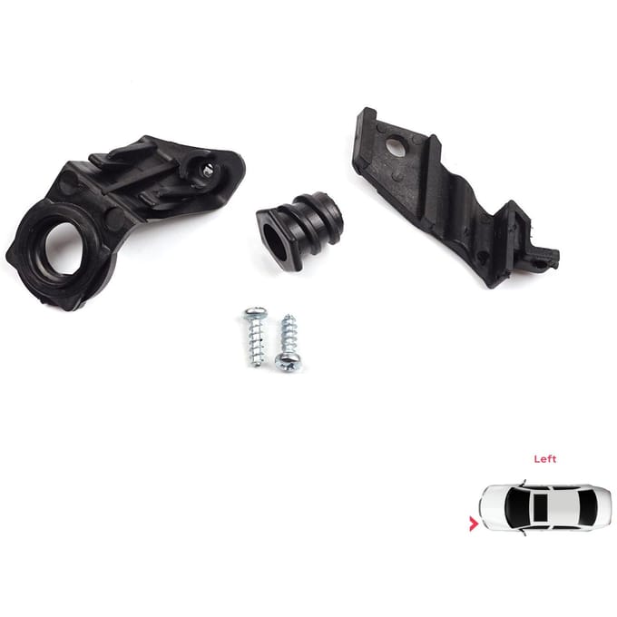 BHL30 Koplamp Houder Bevestiging Reparatie Beugel Lip Set Linkerzijde voor VW Jetta A5 1K 2005-2010 Golf MK5 A5 1K 2004-2009 1K0998225