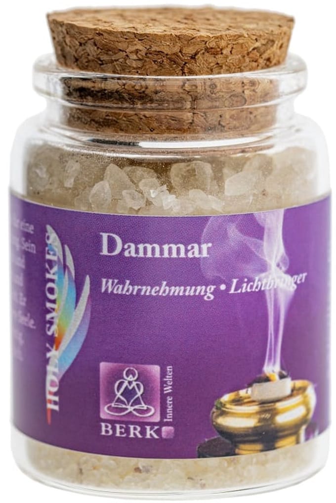 Wierookhars Damar in Glas