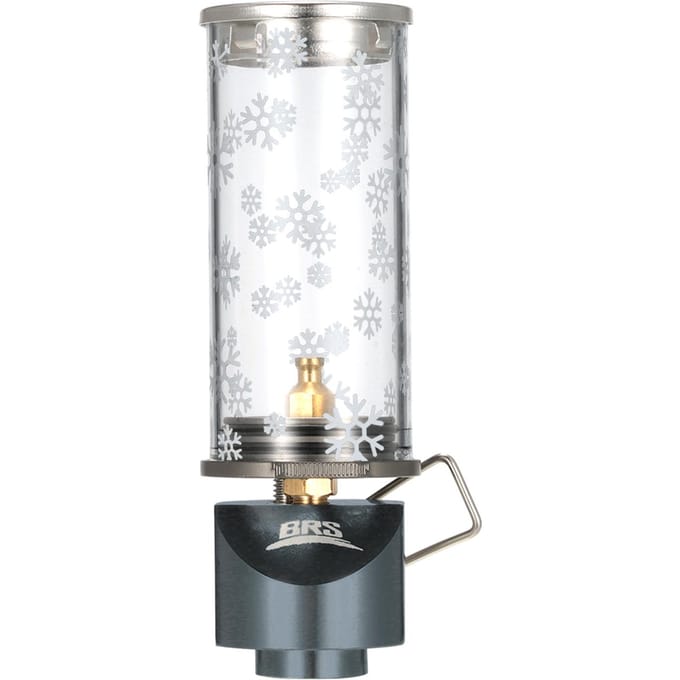 Draagbare lamp Licht Compact Butaangas Licht Lantaarn Buitengebruik Alleen voor campingpicknick white