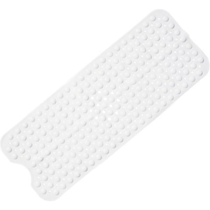 Mat Badkuip Badmat Groot Badkuip Veiligheid Douche Antislip Badmatten Met Zuignappen Vloermat wit