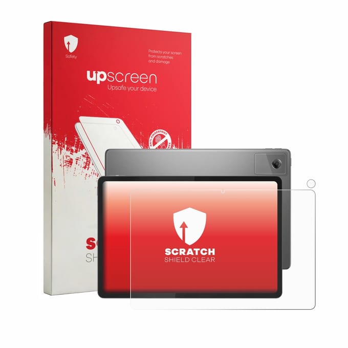 upscreen - Screenprotector voor Lenovo Tab K12 ZAGJ0153SE (Voor+Camera) - Folie Beschermfolie transparant