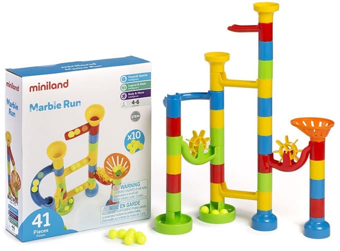 Marble Run Bouwpakket met 41 Delen - Eindeloos Speelplezier