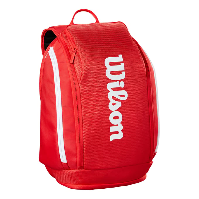 Wilson Super Tour Tennisrugzak Rood - Ruim & Functioneel