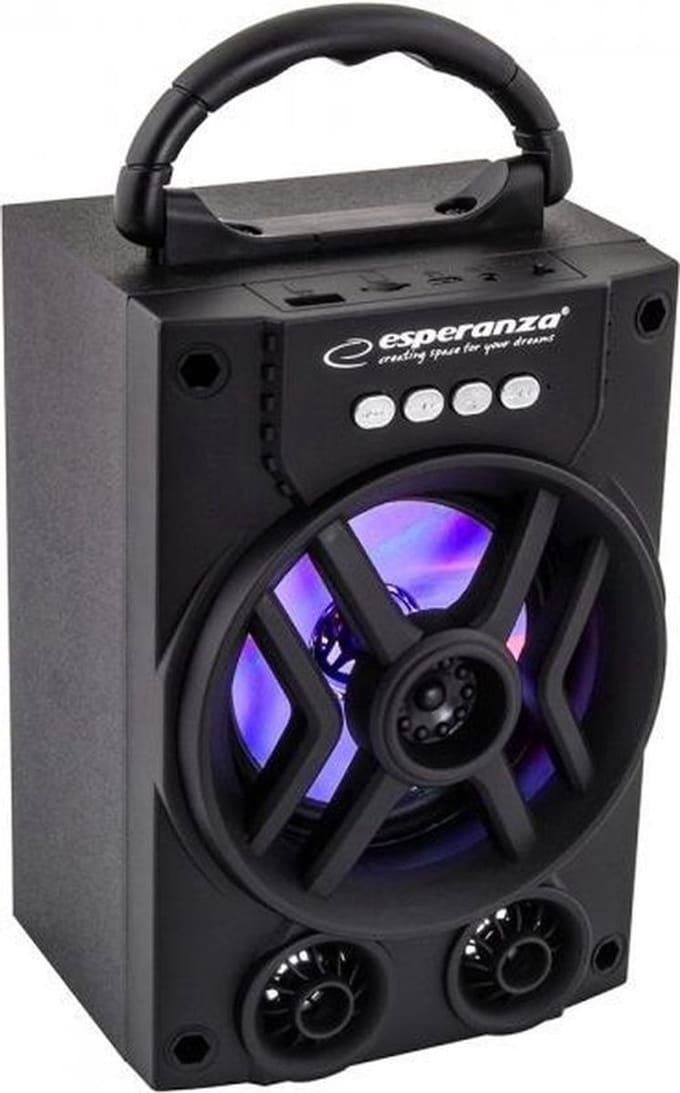 Esperanza EP130 draagbare luidspreker 5 W Zwart