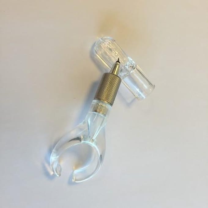 12411-1112 Swivel Knife, transparant, ergonomisch
