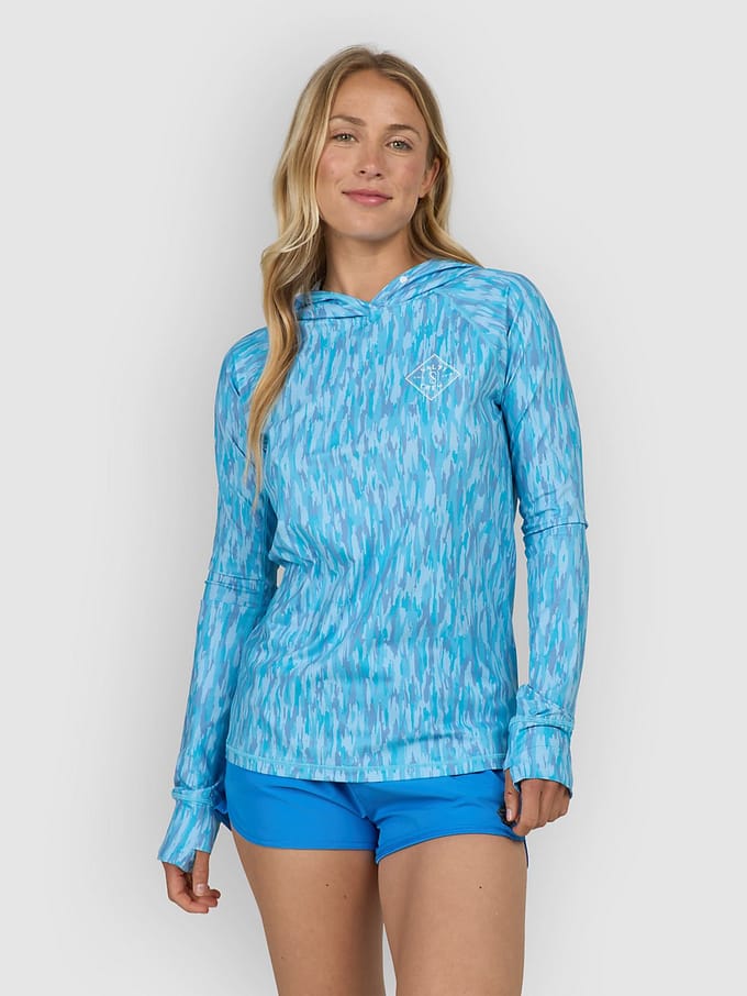 Salty Crew Apex Sunshirt Longsleeve Lycra blauw