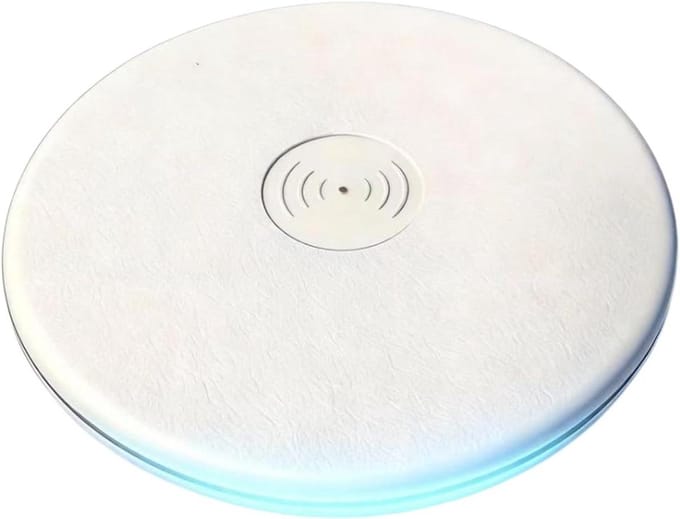 Hoofdkussenluidspreker - Mini speaker - Ontspannen slapen - Onverstoorde partner - 2 x 10 x 2 cm - Wit