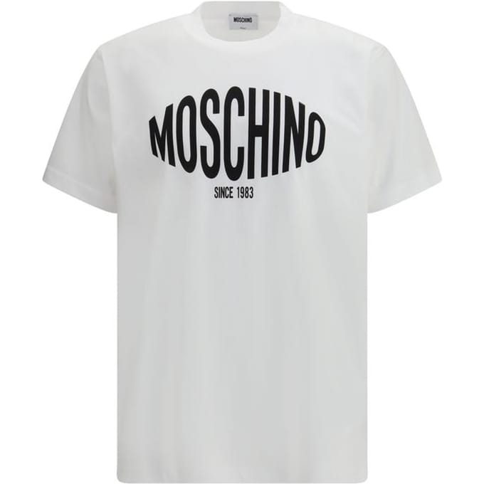 Moschino Witte Katoenen T-Shirt