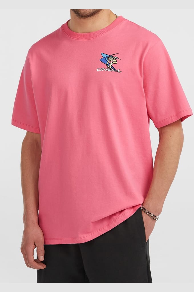 O'Neill Fwc'play Graphic T-shirt Skater Pink Größe: S | Basic T-Shirts Outlet | Herren | Rosa