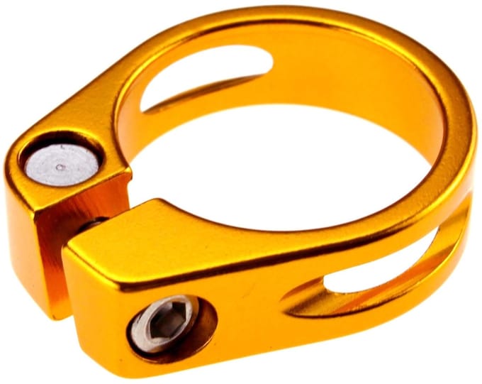 Dailygoods- Zadelpenklem 34,9 mm - Aluminiumlegering - CNC gefreesd/polijst