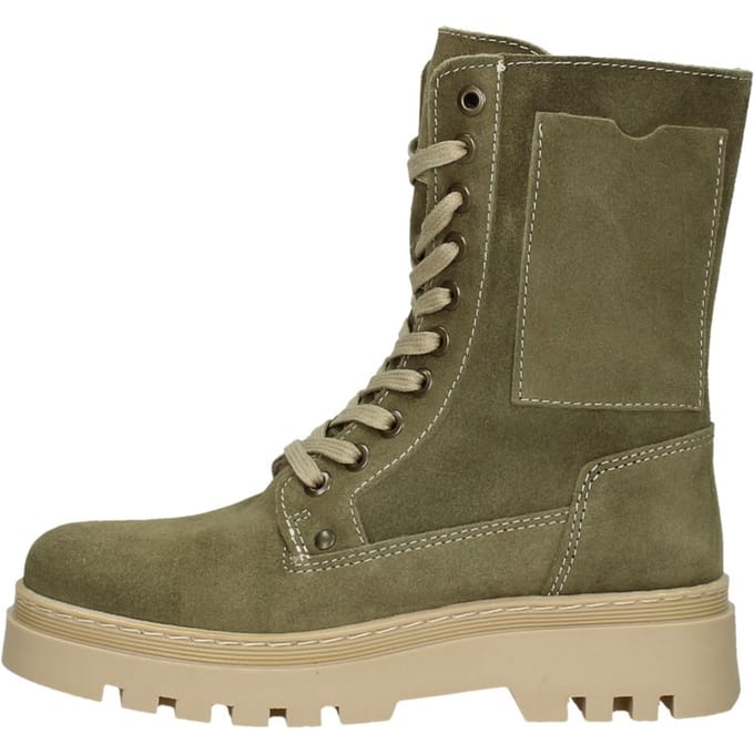 SUB55 Veterschoen hoog Veterschoen hoog - groen - Maat 32
