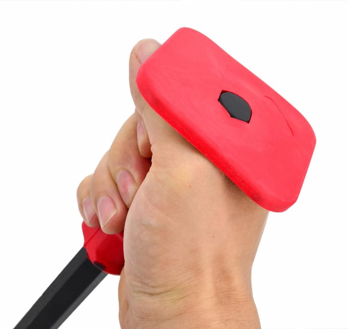 Awtools Black Line - Metselbeitel met Bescherming - 400mm - Ergonomische Handgreep