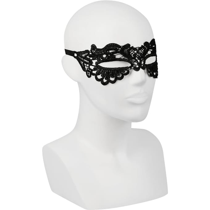 Amorable by Rimba - Kanten Oogmasker - One Size - Zwart
