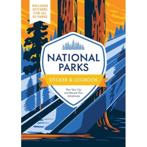 National Parks Sticker & Logbook - Editors of Chartwell Books
