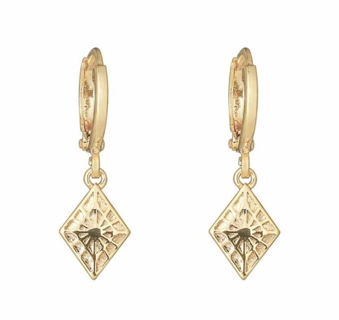 Oorbellen Lovely Diamond Gold - Yewang