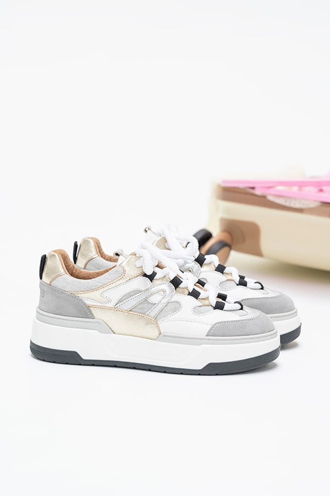 DWRS label Walton Denim Champagne / Grey Größe: 37 | Schuhe Outlet | kids | Blau