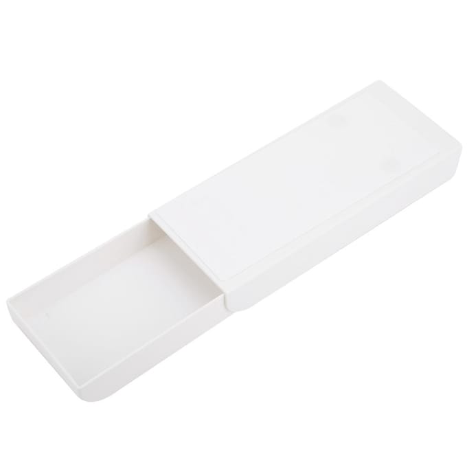 Onder Plak Bureau Organizer Wit ABS Plastic Bureau Opbergdoos Kantoorartikelen white