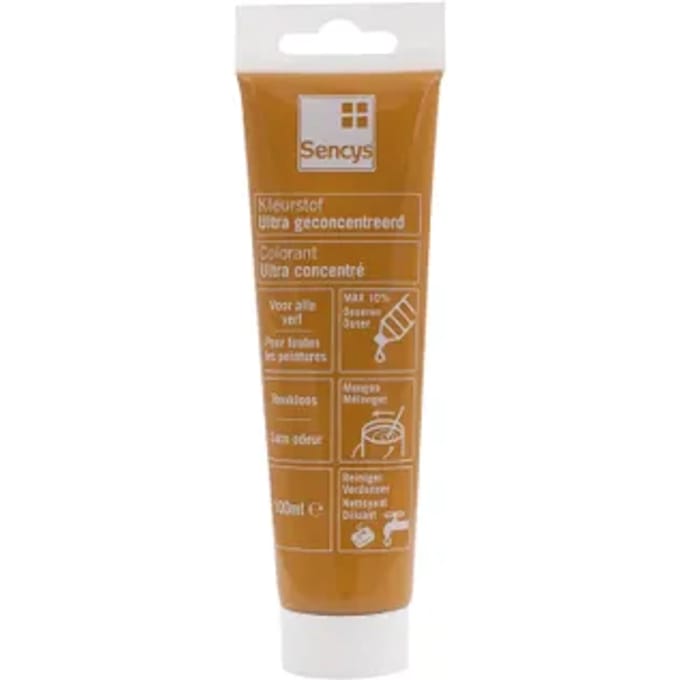 Sencys Verfkleurstof Oxidegeel 100ml