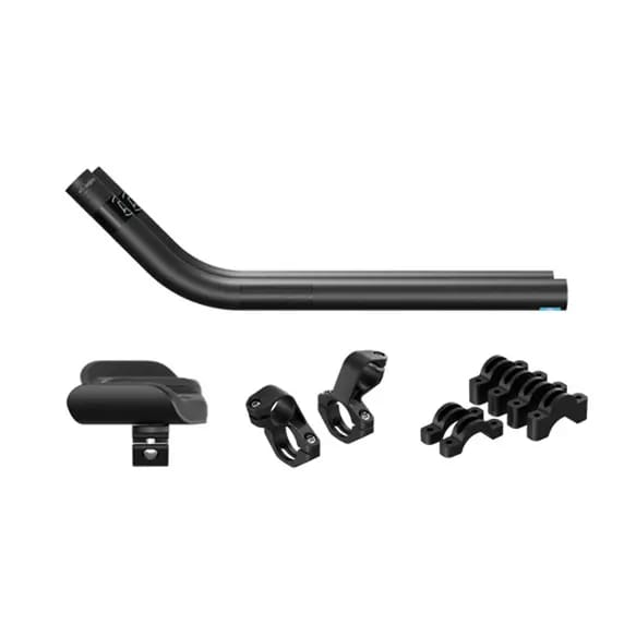 Clip-on vorm J met armsteunen/stuursteun/spacers/extensies Pro 45