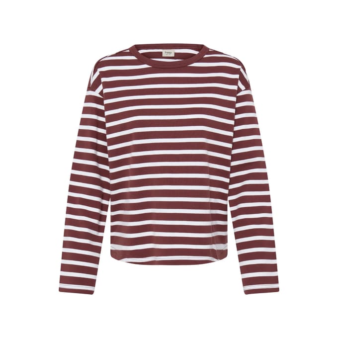 Dames-T-shirt met lange mouwen fransa Bree 1