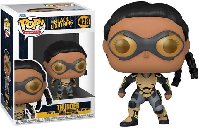 Black Lightning Thunder Vinyl Figuur 428 Funko Pop! standaard Unisex