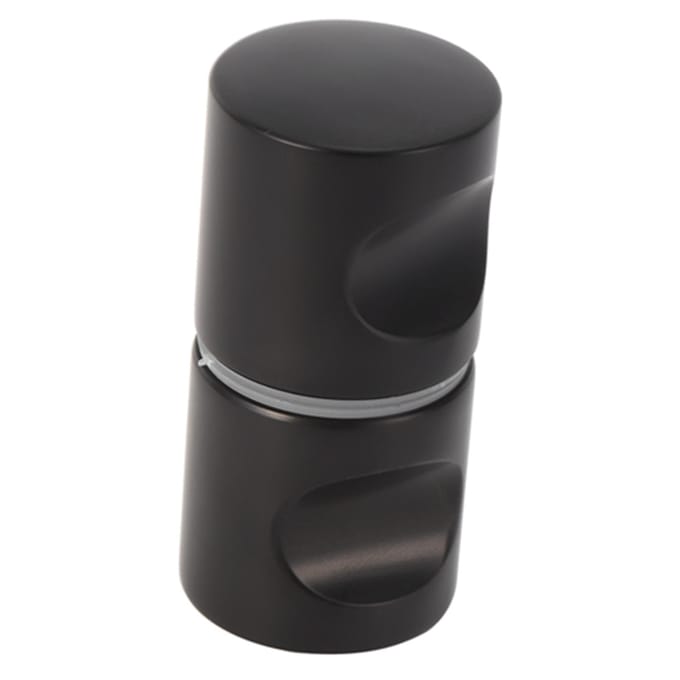 Aluminiumlegering Enkel Gat Glazen Deurklink Hardware voor Thuis Badkamer Vitrine Doucheruimte