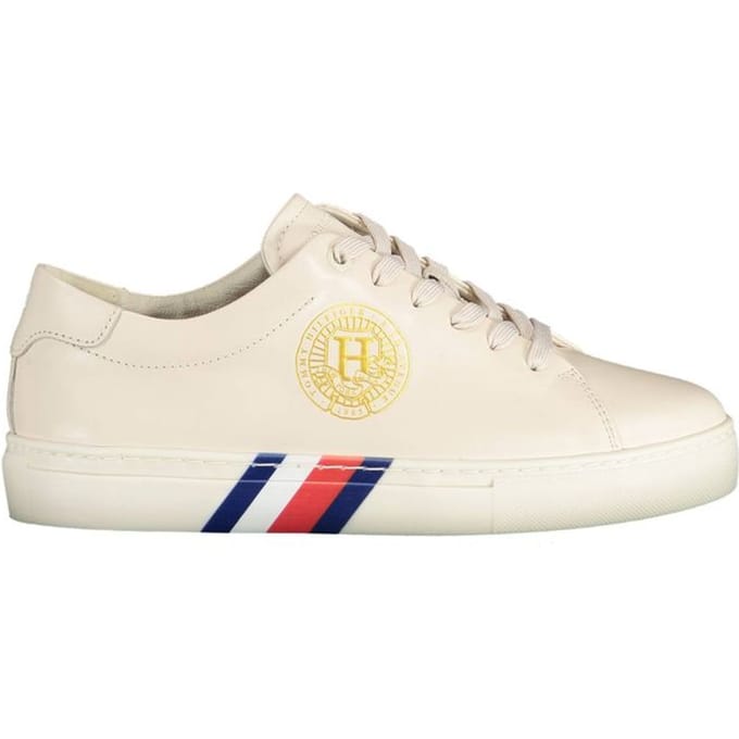 Leren Lage Sneakers Casual Ontwerp
