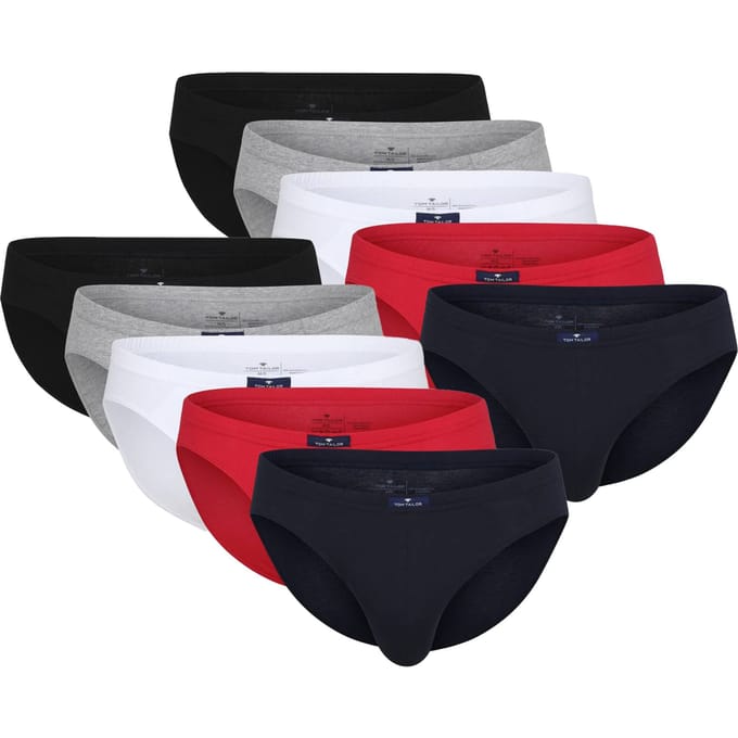 Tom Tailor Slip Mini Slip 10er Pack Set van 10