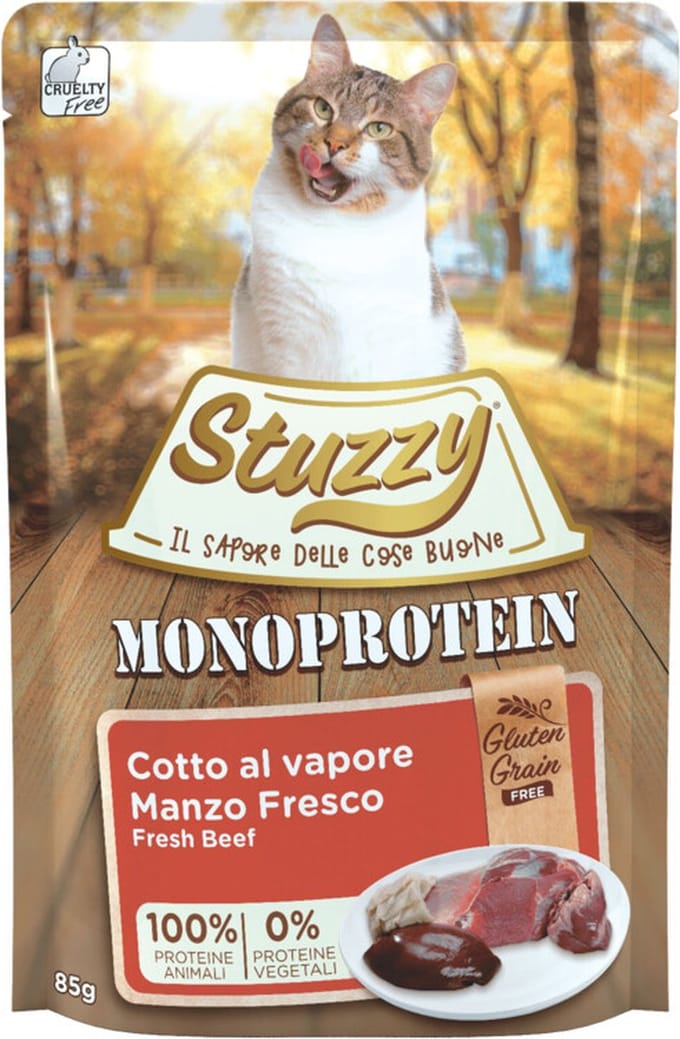 Stuzzy Kattenvoer Monoprotein Rund - 20 x 85 gr - Voordeelverpakking