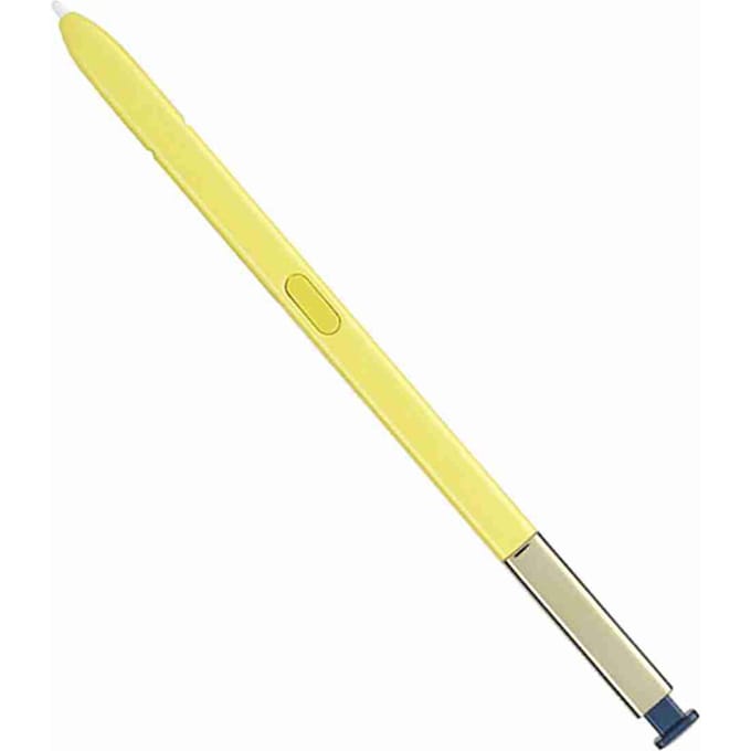 Plastic Behuizing Touchscreen Schrijftoetsenbord Pen Voor Samsung Note 9 N960F N960U (Geel) geel