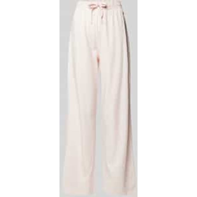Straight leg sweatpants met tunnelkoord