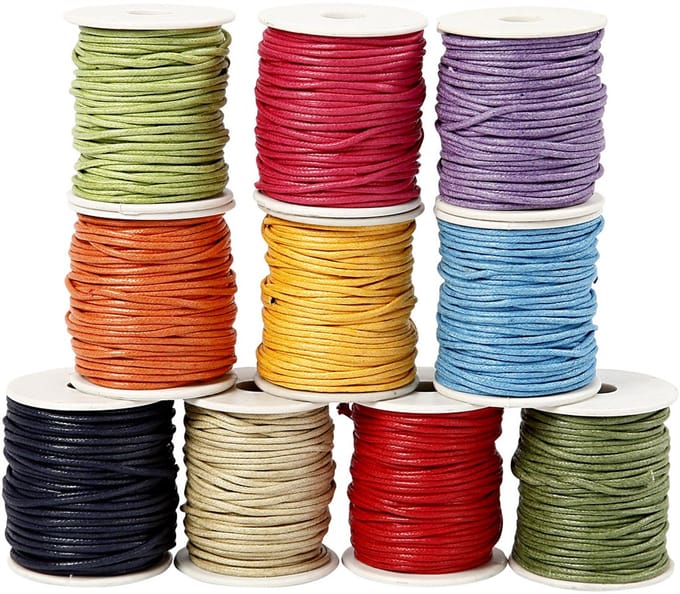 Creativ Company Katoenkoord Set 2 mm Multi 10x25 m