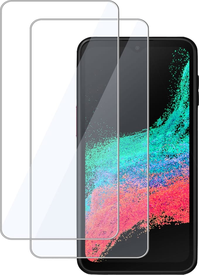 2x Screenprotector geschikt voor Samsung XCover 6 Pro – Gehard Glas - Proteqt+