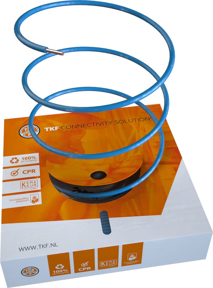 TKF installatiedraad - 185106R X 100 [100 Meter] - E2X25