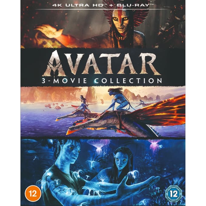 Avatar - 3 Film Collectie - 4K Ultra HD + Blu-ray - Import