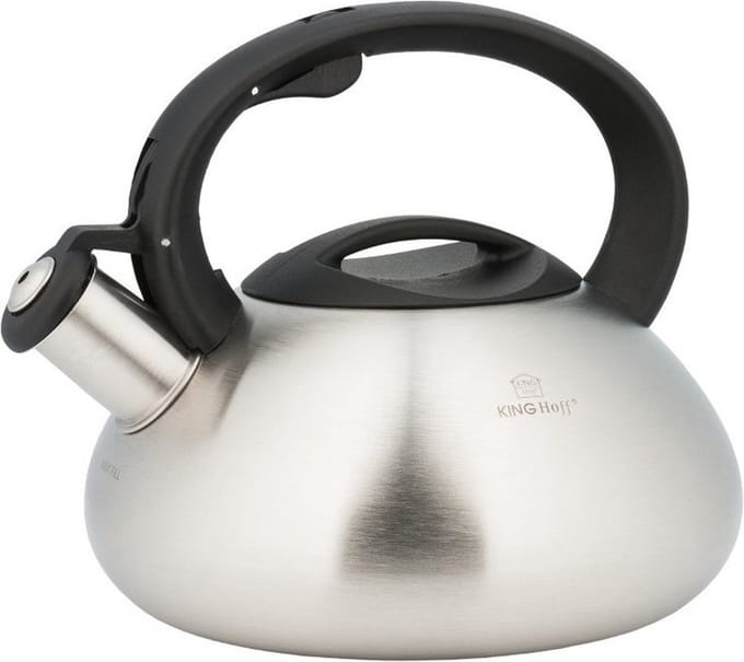 Kinghoff 3269 - Fluitketel - RVS - Satijn - 3 liter