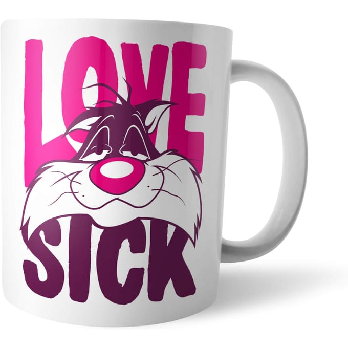 Looney Tunes Love Sick Sylvester Mug